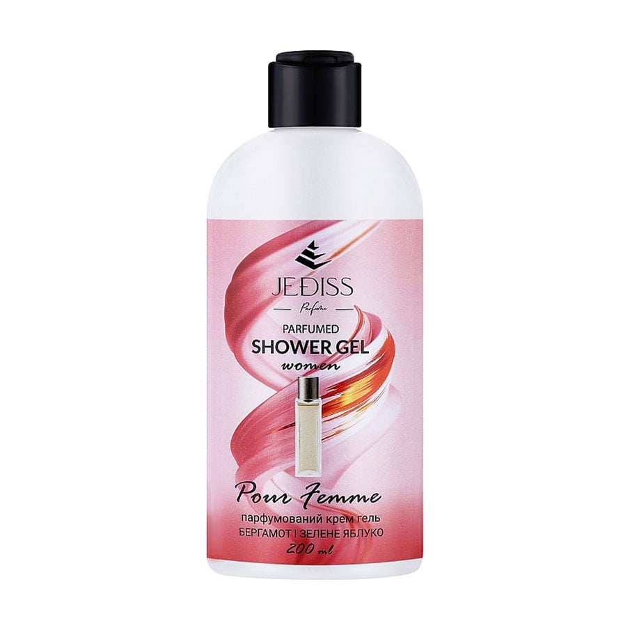 Парфумований крем-гель для душу Jediss Pour Femme Parfumed Shower Gel жіночий, 200 мл
